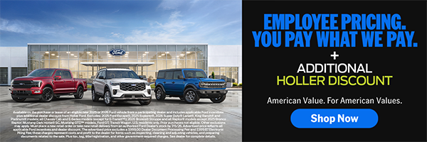 Employee Pricing + Additional Holler Discount