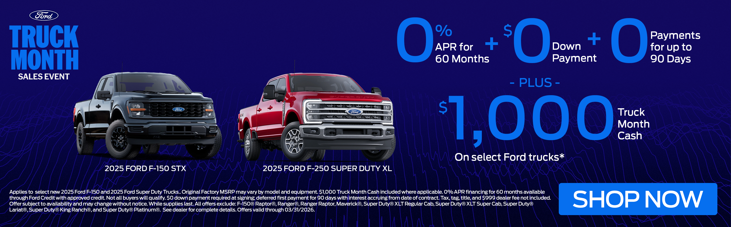 Holler Ford Truck Month Select F-150s