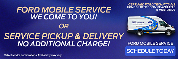 Mobile Service is now here at Holler Ford!