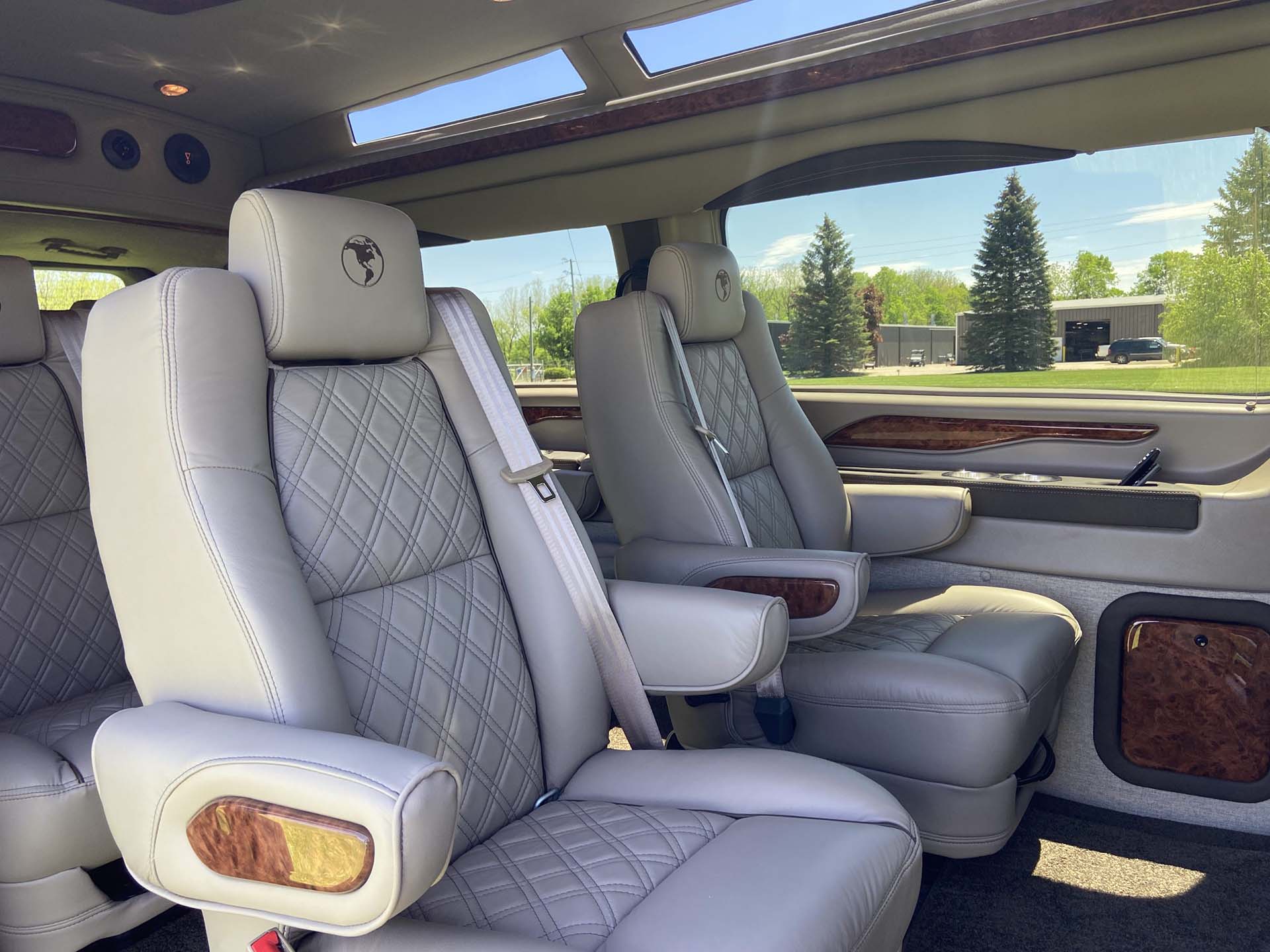 2025 Ford Explorer Transit Captains Chairs