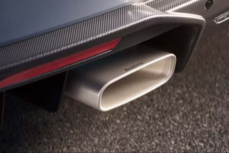 Ford Mustang GTD Rear Exhaust